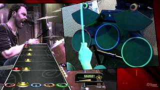 Guitar Hero Metallica Drums World Record [upl. by Anuayek]