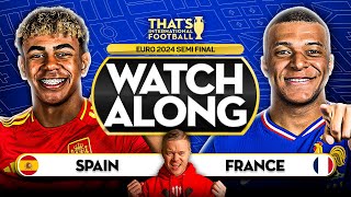 SPAIN vs FRANCE LIVE EURO 2024 with Mark GOLDBRIDGE LIVE [upl. by Joashus]