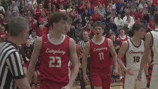 Laingsburg advances to second straight regional championship [upl. by Elocen]