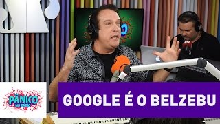 Emílio Surita critica empresas quotGoogle é o Belzebuquot  Pânico [upl. by Ahsiemaj]