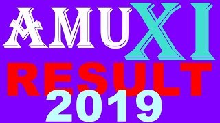 AMU CLASS 11TH SCIENCE 2019 20 KA RESULT DEKHIYE [upl. by Nemaj442]