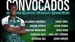 Deportivo Cali por el triunfo ante Pasto \ Lista de convocados  posible titular día de victoria [upl. by Ydniahs]