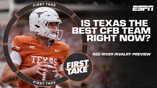 Is Texas the BEST TEAM in college football right now 🙌  First Take [upl. by Koran581]