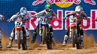 2015 GoPro Hangtown Motocross Classic Race Highlights [upl. by Atwahs]