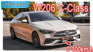 Part 12  W206 MercedesBenz C300 AMG Line  Malaysia POV Test Drive CC Subtitle [upl. by Anema]