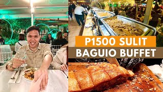 WHERE TO EAT IN BAGUIO VLOG  SULIT amp CLASSY BUFFET [upl. by Lledraw]