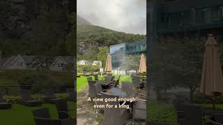 geirangerfjord mountains norway cruise [upl. by Htiffirg]