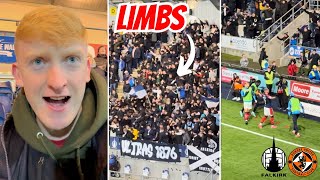 SCENES as LEAGUE ONE Falkirk DEMOLISH Dundee United 🤯 [upl. by Maze]