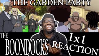 Ayoo This Is Funny AF  The Boondocks 1x1 The Garden Party  REACTION  FIRST TIME WATCHING [upl. by Lauder591]