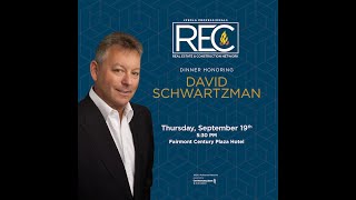 REC Honoree David Schwartzman [upl. by Atiuqel]