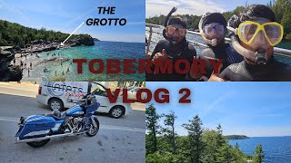 TRIP TO TOBERMORY  PART 2  THE GROTTO  LIFE IN CANADA SO FAR [upl. by Maccarone]