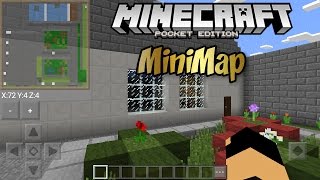 MiniMap Mod для Minecraft PE 100 [upl. by Johm]