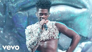 Lil Nas X  DEAD RIGHT NOWMONTEROINDUSTRY BABY 64th GRAMMY Awards Performance [upl. by Aon]