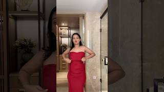 MoodyFirst AWARDS night🥹Wore a Red Dress♥️GRWM Bloated😭awards grwm periods [upl. by Rise275]