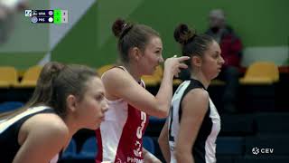 CEV Volleyball Cup 2022  Women UralochkaNTMK vs Proton SARATOV [upl. by Bein]