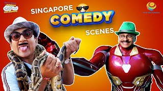 Gokuldhamvasi Trip To Singapore  Comedy Scenes  Taarak Mehta Ka Ooltah Chashmah [upl. by Allebara]