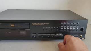 Vintage Sony CDPXA1ES Audiophile Compact Disc CD Player Elevated Standard [upl. by Sivartal]