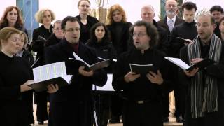 CANTICUM CAMERALE 1112014 Zlín Jacobus Handl Gallus Laudate Dominum á 4 [upl. by Romie]