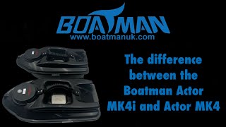 The difference between the Boatman Actor MK4 amp MK4i bait boats [upl. by Anitsenre]