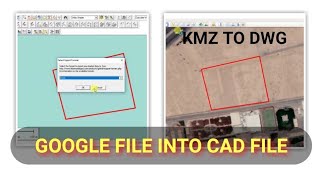 Google file to Autocad  How to covert KMZKML TO DWG  GLOBAL MAPPER [upl. by Nathanson]