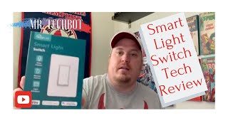 Treat Life Smart Light Switch  Alexa Enabled Tech Review [upl. by Esilrac]