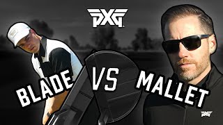 Should You Use A Blade Or Mallet Putter  PXG Keith Bennett Golf Tips [upl. by Amles]