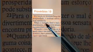 Provérbios 10 prosperidade [upl. by Ettenot]