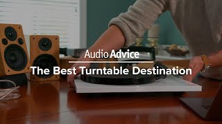 The Best Turntable Destination  Audio Advice [upl. by Neelhsa43]