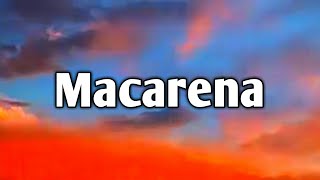 Gente de Zona  Mas Macarena lyrics letra [upl. by Akihsan642]