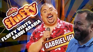 Fluffy Visits Saudi Arabia  Gabriel Iglesias  BRITISH FAMILY REACT [upl. by Lednem]