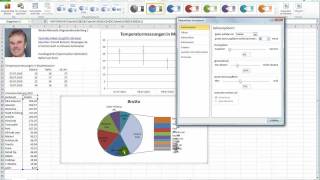 Kurs und Kreisdiagramm mit Säule an Fallbeispielen [upl. by Aihtak]