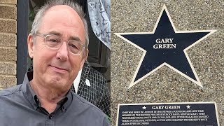 gentlegiant Gary Green getting a star on the walk of fame in his hometown [upl. by Netniuq202]