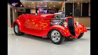 1934 Ford Cabriolet For Sale [upl. by Nerrad]