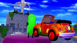 ABC Alphabets Song  Car Songs  Kids Songs  Frozen Songs  Nursery Rhyme for Baby [upl. by Tempa254]