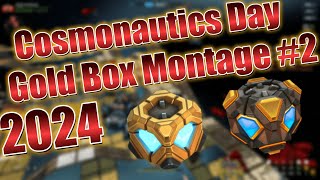 Tanki Online  Gold Box Montage 2│Cosmonautics Day [upl. by Ssilem]