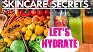 SKINCARE TIPS HYDRATION JUICE for CLEAR SKINdarkspots and Acne juices skincaretips hydration [upl. by Watters]