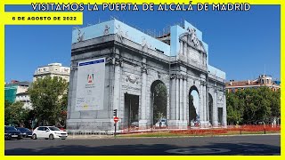 🚧 VISITAMOS LA PUERTA DE ALCALÁ DE MADRID  EL MEJOR TOUR POR LA CORNISA DEL EDIFICIO 🚧 [upl. by Enyleuqcaj]