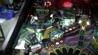 169 Gottlieb HOLLYWOOD HEAT Pinball Machine with Ground Mods  TNT Amusements [upl. by Rives]