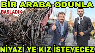 BİR ANDA KIZ İSTEMEYE GİDİYORUZNİYAZİ HAZIRBİR ARABA ODUN BİR MUZ [upl. by Naujek]