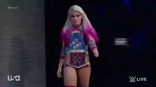 Alexa Bliss entrance  October 30 2017  RAW  Childs Play cosplay [upl. by Cryan517]