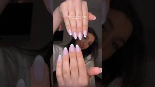 unghie semplici sopra ogni cosaaa 💅🏻✨ nail transition viral [upl. by Eicarg565]