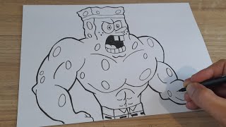 COMO DESENHAR O BOB ESPONJA MAROMBA [upl. by Nuoras300]