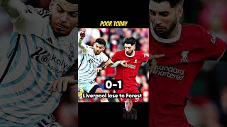 Liverpool lose to Forest at Anfield 01 shorts liverpoolfc forest anfield [upl. by Neelyaj]