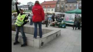 unbefrister Streik hat am WernerForßmann Krankenhaus in Eberswalde begonnen [upl. by Harak]