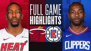 HEAT at CLIPPERS  FULL GAME HIGHLIGHTS  January 1 2024 [upl. by Etnemelc]