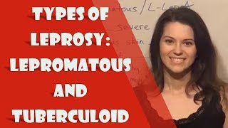 Types of Leprosy Lepromatous and Tuberculoid [upl. by Jagir]