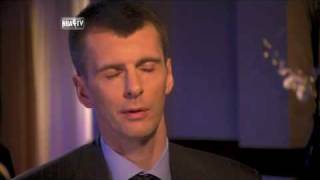 Mikhail Prokhorov Interview [upl. by Feldstein268]