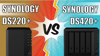 Synology DS420 vs DS220 NAS  What is the Difference [upl. by Annaesor]