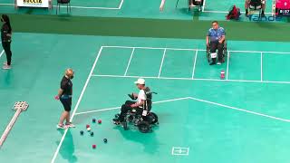 World Boccia Championships 06122022 Radek Procházka CZE vs Addiel Ocampo Ramos MEX BC4 [upl. by Atekan854]