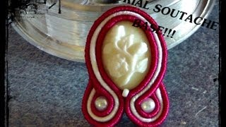 TUTORIAL SOUTACHE TECNICA BASE [upl. by Imaj]